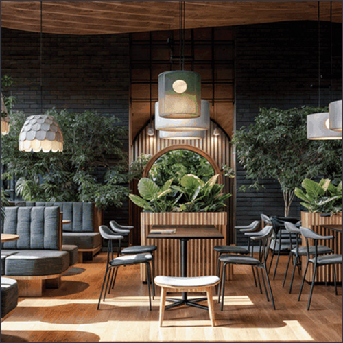 Thiết kế thi công nội thất quán cafe